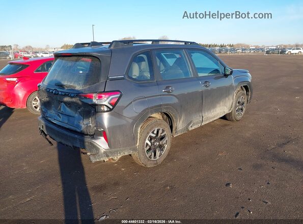 4S4SLDA64T3018395 2026 SUBARU FORESTER Серый Задняя правая четверть