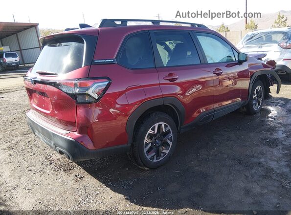 4S4SLDD68T3022719 2026 SUBARU FORESTER Красный Задняя правая четверть