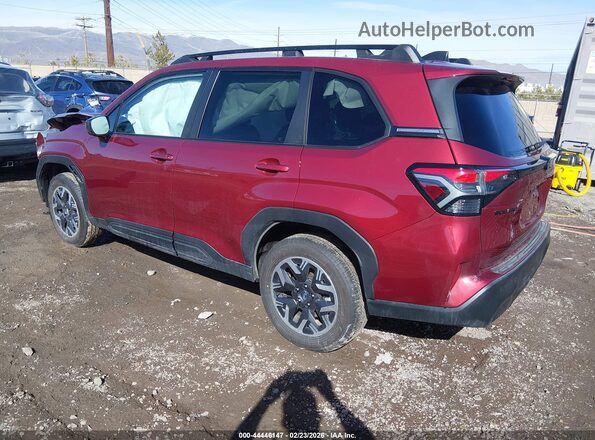 4S4SLDD68T3022719 2026 SUBARU FORESTER Красный Задняя левая четверть