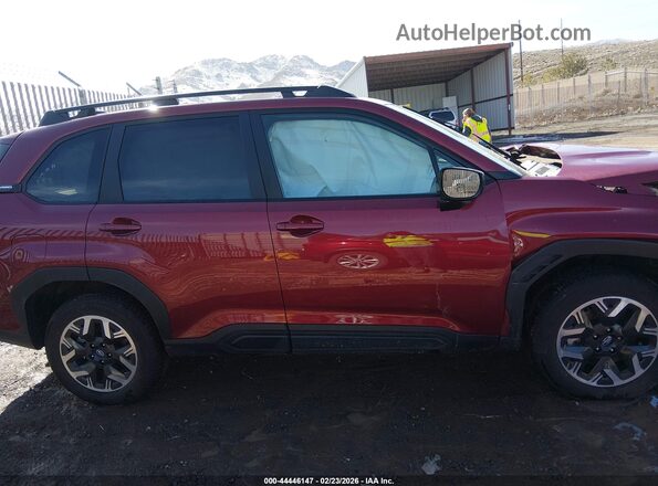 4S4SLDD68T3022719 2026 SUBARU FORESTER Красный Панорамный вид салона 360°