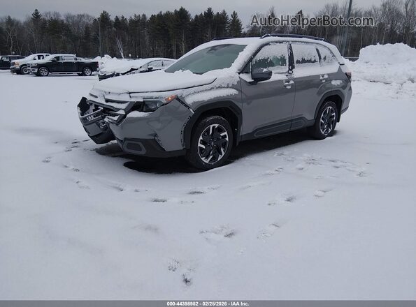 4S4SLDR67T3024034 2026 SUBARU FORESTER Серый Передняя левая четверть