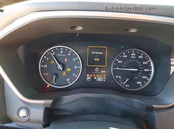 4S4WMAAD3S3407054 2025 SUBARU ASCENT Green Widok zestawu wskaźników