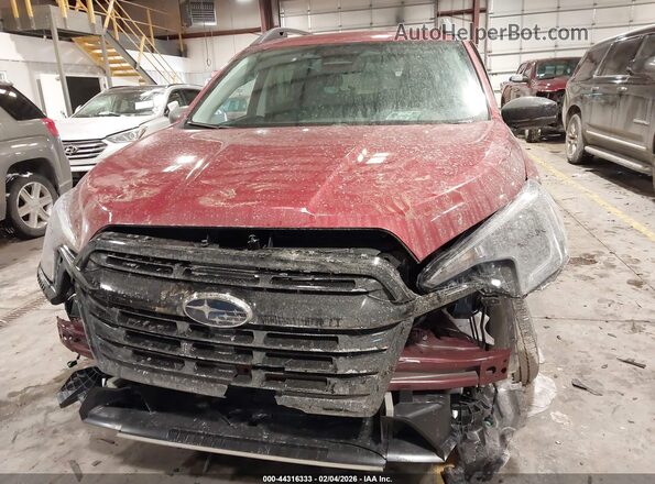 4S4WMABD1T3408218 2026 SUBARU ASCENT Бордовый Вид панели приборов