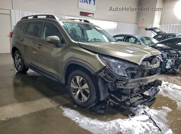 4S4WMABD2R3444685 2024 SUBARU ASCENT Зеленый Передняя правая четверть