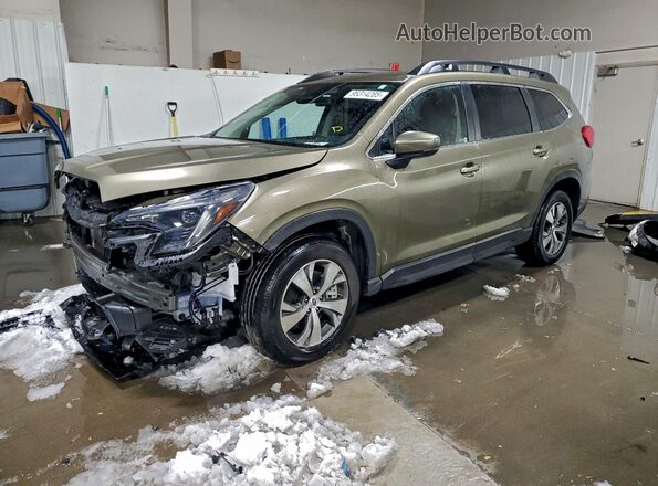4S4WMABD2R3444685 2024 SUBARU ASCENT Зеленый Передняя левая четверть
