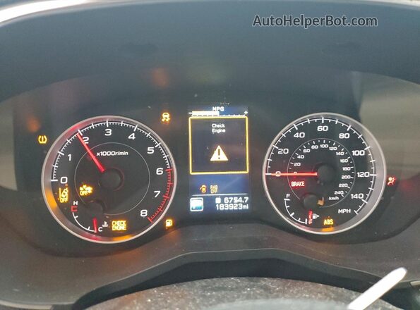 4S4WMACD8K3453914 2019 SUBARU ASCENT Бежевый Вид щитка приборов