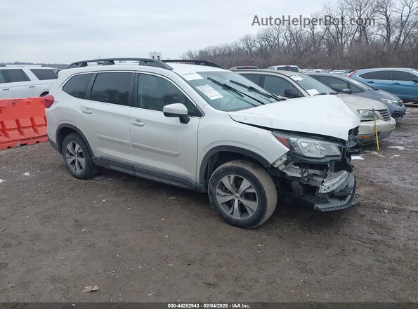 4S4WMACDXK3432448 2019 SUBARU ASCENT White Передня права чверть