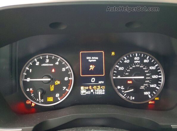 4S4WMADD5S3422148 2025 SUBARU ASCENT Угольный Вид щитка приборов