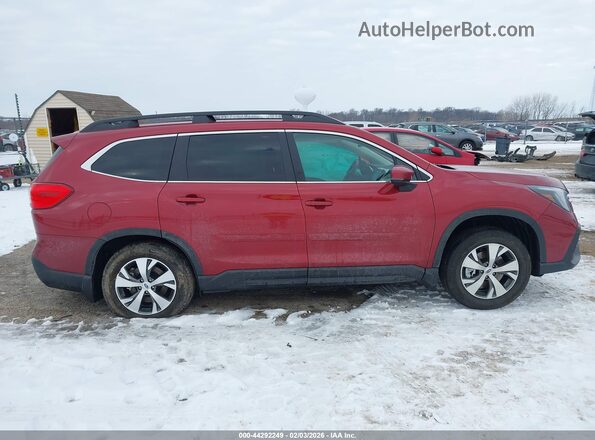 4S4WMADD8S3419471 2025 SUBARU ASCENT Бордовый Панорамный вид салона 360°
