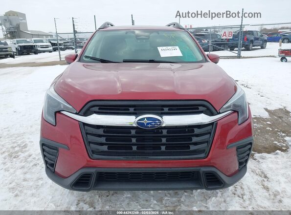 4S4WMADD8S3419471 2025 SUBARU ASCENT Бордовый Вид задней части салона