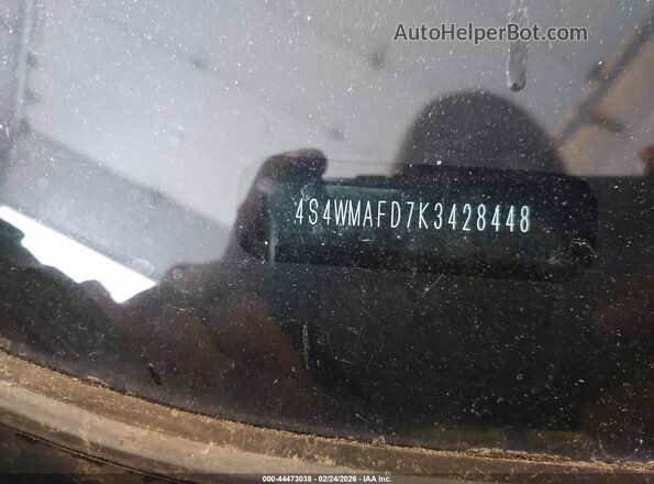 4S4WMAFD7K3428448 2019 SUBARU ASCENT Gray ძრავის განყოფილების ხედი