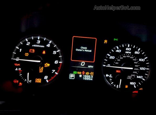 4S4WMAFD7S3440180 2025 SUBARU ASCENT Blue Widok zestawu wskaźników