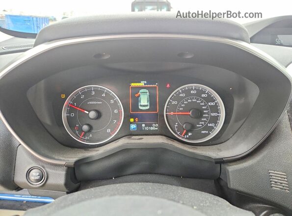 4S4WMAFD8K3449356 2019 SUBARU ASCENT Бордовый Вид щитка приборов
