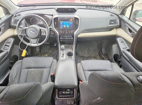 4S4WMAFD8K3449356 2019 SUBARU ASCENT Бордовый Вид панели приборов