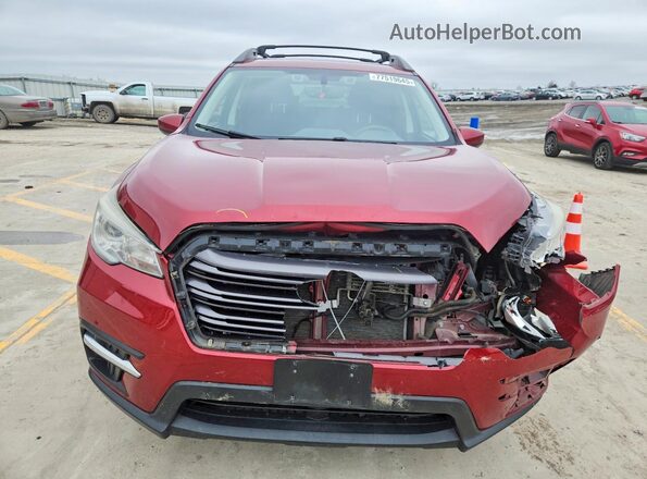 4S4WMAFD8K3449356 2019 SUBARU ASCENT Бордовый Вид спереди
