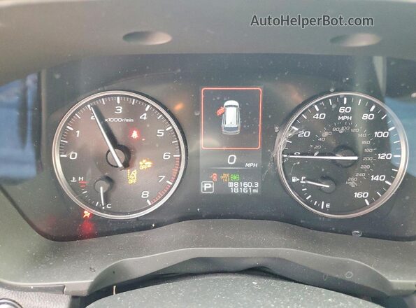 4S4WMAKD0R3451666 2024 SUBARU ASCENT Серебряный Вид щитка приборов