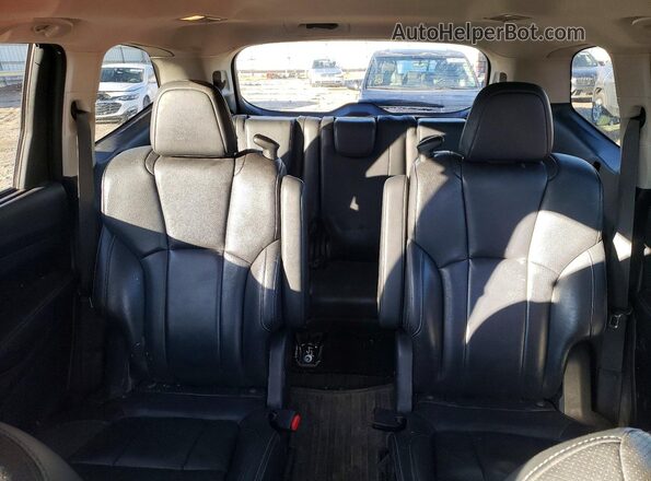 4S4WMAMD7K3407635 2019 SUBARU ASCENT Burgundy უკანა სავარძლების ხედი