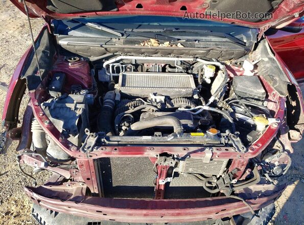 4S4WMAMD7K3407635 2019 SUBARU ASCENT Burgundy ძრავის განყოფილების ხედი