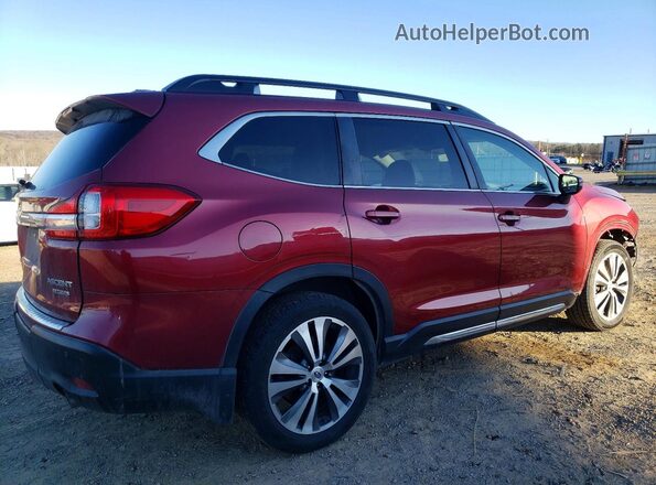 4S4WMAMD7K3407635 2019 SUBARU ASCENT Burgundy უკანა მარჯვენა