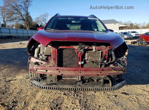 4S4WMAMD7K3407635 2019 SUBARU ASCENT Burgundy წინა ხედი
