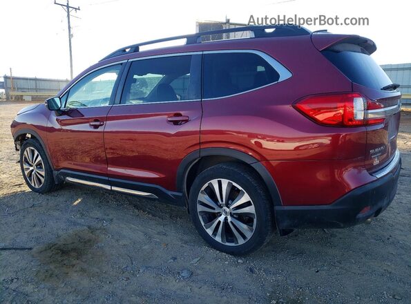 4S4WMAMD7K3407635 2019 SUBARU ASCENT Burgundy უკანა მარცხენა