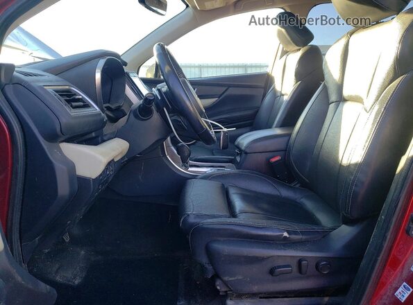 4S4WMAMD7K3407635 2019 SUBARU ASCENT Burgundy წინა სალონის ხედი