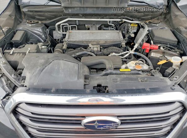 4S4WMAPD2K3442532 2019 SUBARU ASCENT Charcoal Engine compartment view