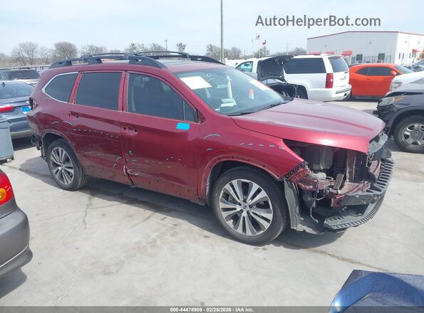 4S4WMAPD6M3444464 2021 SUBARU ASCENT Темно-бордовый Передняя правая четверть