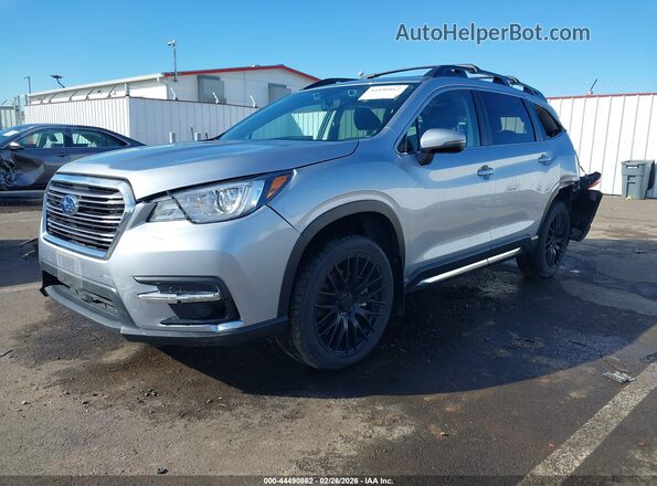 4S4WMAPD8L3468683 2020 SUBARU ASCENT Gray წინა მარცხენა ხედი სამი მეოთხედიდან