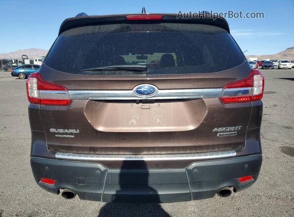 4S4WMARD1K3463384 2019 SUBARU ASCENT Brown Widok z tyłu