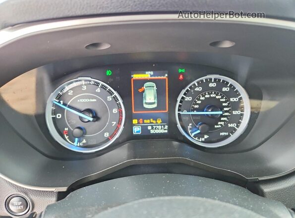 4S4WMARD1N3451983 2022 SUBARU ASCENT Серебряный Вид щитка приборов