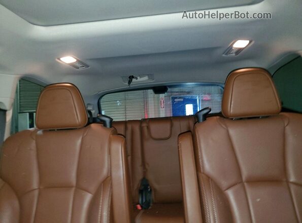 4S4WMARD3L3459600 2020 SUBARU ASCENT Синий Вид задних сидений