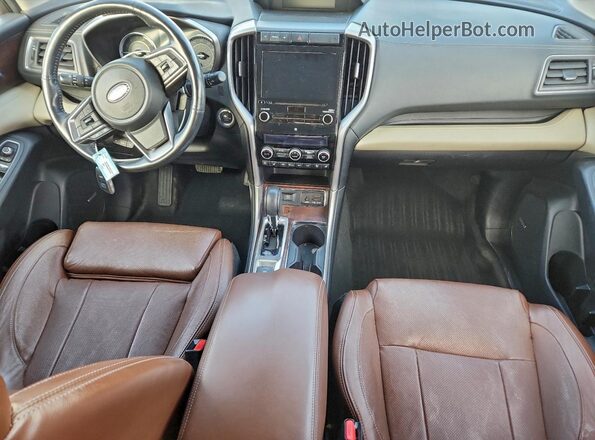 4S4WMARD9K3486251 2019 SUBARU ASCENT Gray Առջևի վահանակի տեսք