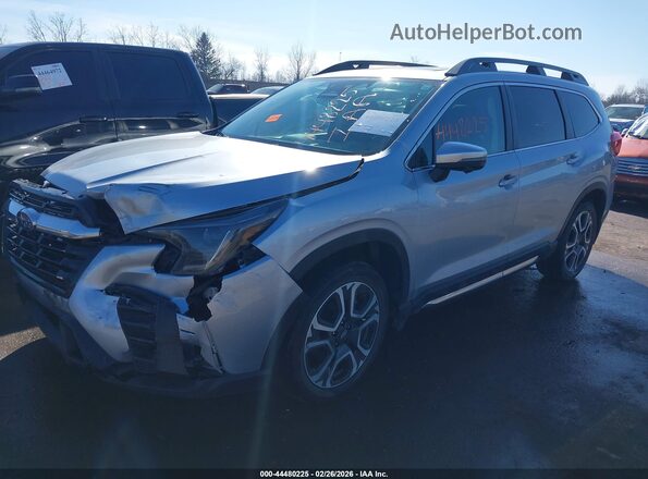 4S4WMAUD3P3464034 2023 SUBARU ASCENT Silver წინა მარცხენა ხედი სამი მეოთხედიდან