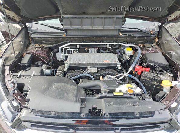 4S4WMAWD7R3424779 2024 SUBARU ASCENT Maroon Widok komory silnika