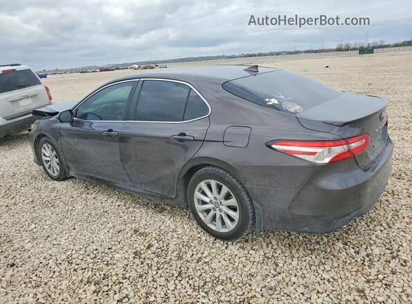 4T1B11HK5KU795488 2019 TOYOTA CAMRY Brown Rear left