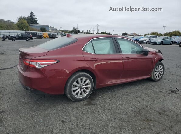 4T1B11HK5KU850344 2019 TOYOTA CAMRY Красный Задняя правая четверть