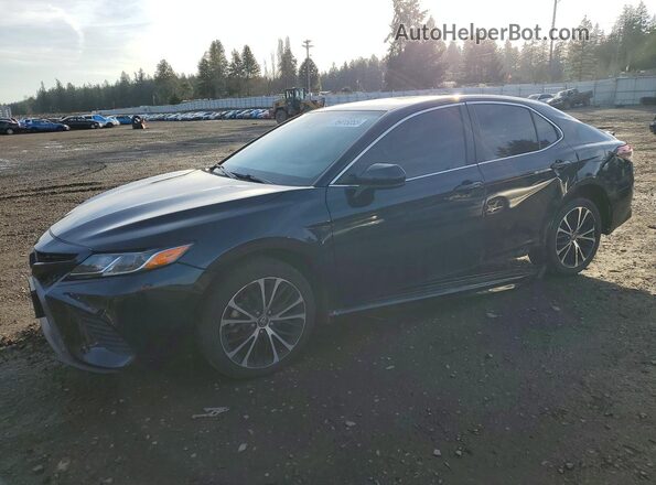 4T1B11HKXKU749512 2019 TOYOTA CAMRY Black Przód lewy
