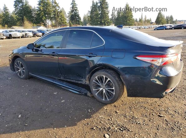 4T1B11HKXKU749512 2019 TOYOTA CAMRY Black Tył lewy