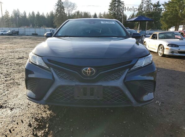4T1B11HKXKU749512 2019 TOYOTA CAMRY Black Widok z przodu