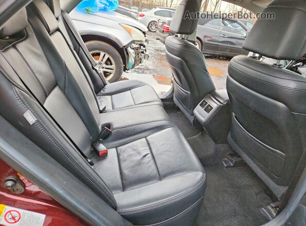 4T1BD1EB2GU051320 2016 TOYOTA AVALON Бордовый Вид задних сидений