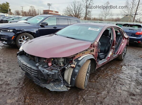 4T1BD1EB2GU051320 2016 TOYOTA AVALON Бордовый Передняя левая четверть