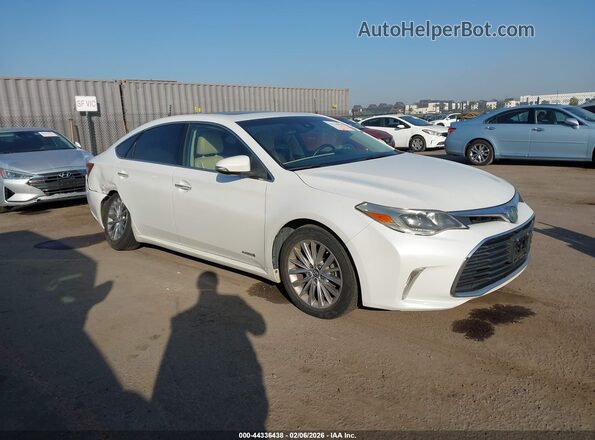 4T1BD1EB2GU051611 2016 TOYOTA LIMITED Белый Передняя правая четверть