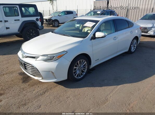 4T1BD1EB2GU051611 2016 TOYOTA LIMITED Белый Передняя левая четверть