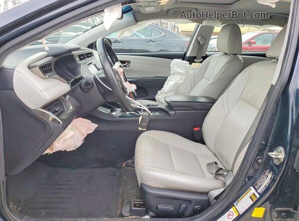 4T1BD1EB5GU052882 2016 TOYOTA AVALON Black Вид салону спереду