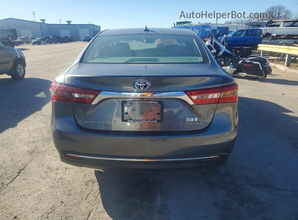 4T1BD1EB7JU063048 2018 TOYOTA AVALON Угольный Вид сзади