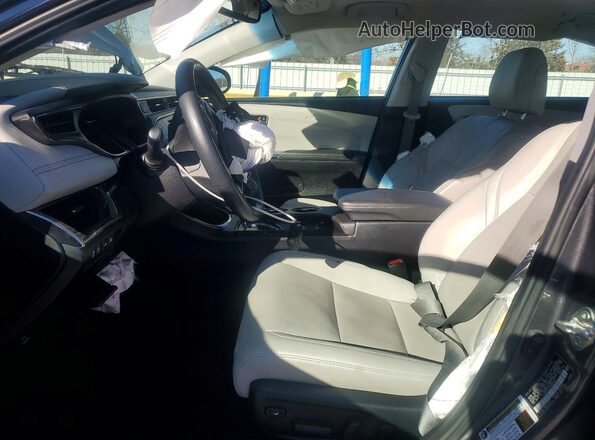 4T1BD1EB7JU063048 2018 TOYOTA AVALON Угольный Вид салона спереди