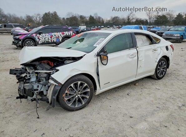 4T1BD1EB8HU058953 2017 TOYOTA AVALON White Передня ліва чверть