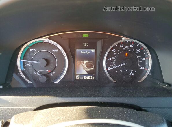 4T1BD1FK5GU193532 2016 TOYOTA CAMRY Silver ხელსაწყოთა პანელის ხედი
