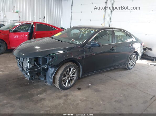 4T1BF1FK9HU623512 2017 TOYOTA CAMRY Синий Передняя левая четверть